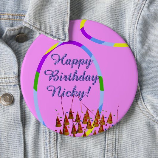 Happy Birthday Button (Beispiel)