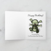 Happy Birthday - by Nanofa Karte (Innenseite)