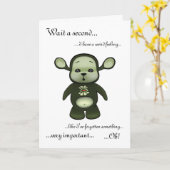 Happy Birthday - by Nanofa Karte (Gelbe Blume)