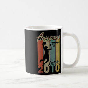 Happy Birthday Bysketbyll Phantastisch seit 2010 Kaffeetasse