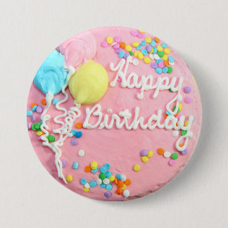 Happy Birthday Cake Button