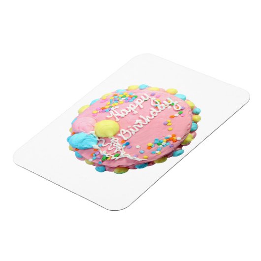 Happy Birthday Cake Flexi Magnet (Linke Seite)