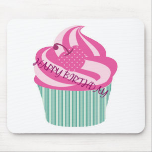 Happy Birthday Cake Mousepad