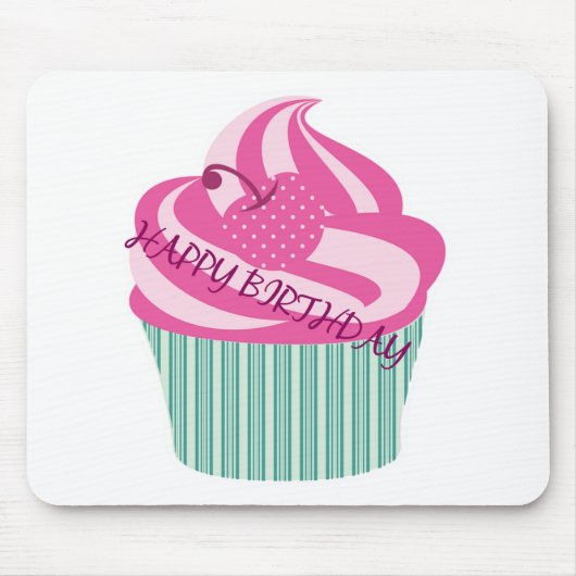 Happy Birthday Cake Mousepad (Vorne)