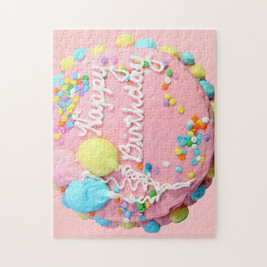 Happy Birthday Cake Puzzle (Vertikal)