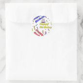 Happy Birthday Cake Sticker (Tasche)