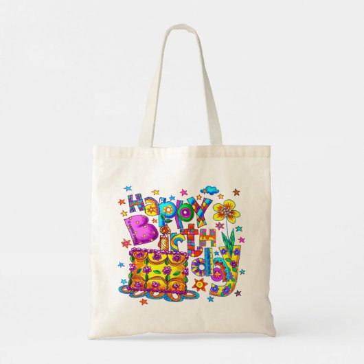 Happy Birthday Cake Taschen (Rückseite)