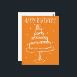 Happy Birthday Cake Whimsical Sketch Doodle Postkarte<br><div class="desc">Süß zeichnend ein niedlicher Kuchen, um jemandem einen guten Geburtstag zu wünschen! Klicken Sie auf "Bearbeiten mit dem Designwerkzeug", um die Schriftart, Farben und Einstellungen anzupassen. Sie können auch die Hintergrundfarbe ändern oder meinen Shop für weitere Farboptionen Karo lassen. Passen Sie Ihren eigenen Text an. Karo meinen Shop für mehr...</div>