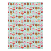Happy Birthday Cakes und Cupcakes Design Tischdecke (Vorderseite)