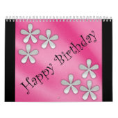 Happy Birthday Calendar Kalender (Titelbild)