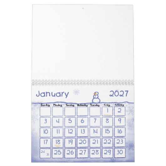 Happy Birthday Calendar Kalender (Jan 2027)