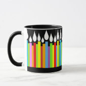 Happy Birthday Candles Tasse (Links)