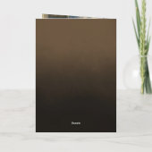 Happy Birthday Canvas Artist Painter Card Karte (Rückseite)