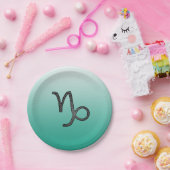 Happy Birthday Capricorn Horoscope Zodiac Pappteller (Party)