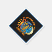 Happy Birthday Capricorn Zodiac Birth Sign Napkins Serviette (Ecke)