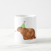 Happy Birthday Capybara Kaffeetasse (Mittel)