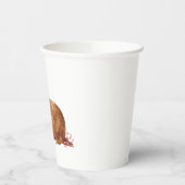 Happy Birthday Capybara Pappbecher (Links)