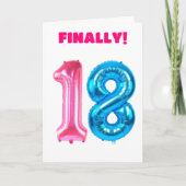 Happy Birthday Carc Karte (Vorderseite)