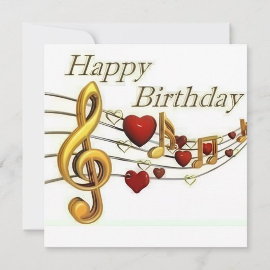 Happy Birthday Card (Vorderseite)