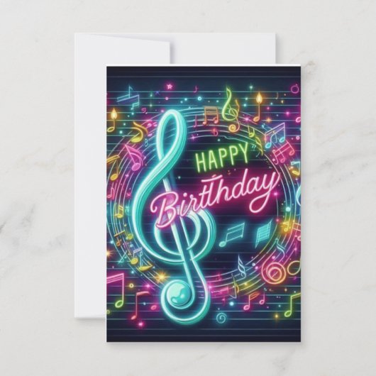 Happy Birthday Card (Vorderseite)