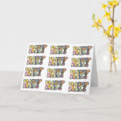 Happy Birthday Card aller Art Karte (Gelbe Blume)