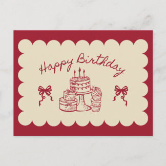 Happy Birthday Card | Birthday Greeting Card Postkarte