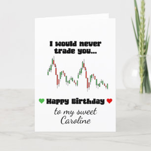 Happy Birthday Card - Bitcoin Geburtstags-Liebe Dankeskarte