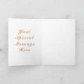 Happy Birthday Card Couple Tigers Hug Karte (Innenseite)