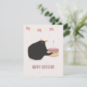 Happy Birthday Card Dankeskarte (Stehend Vorderseite)