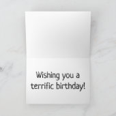 Happy Birthday Card Dankeskarte (Innenseite)