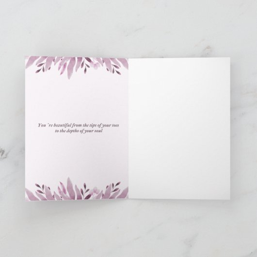 Happy Birthday Card Dankeskarte (Innenseite)