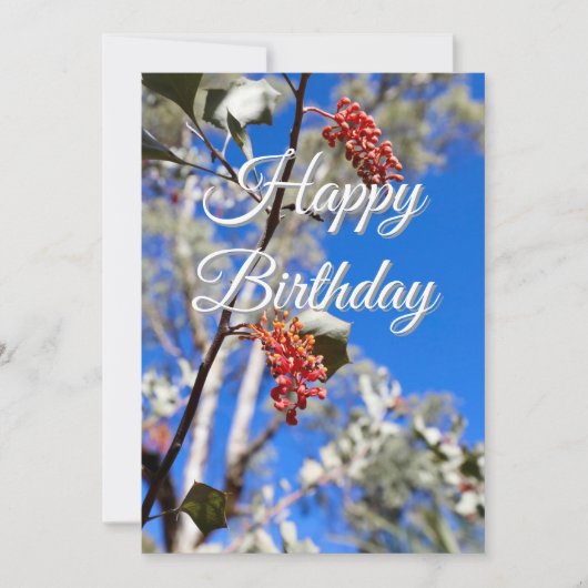 Happy Birthday Card Einladung (Vorderseite)