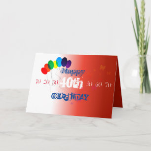 Happy Birthday Card Einladung