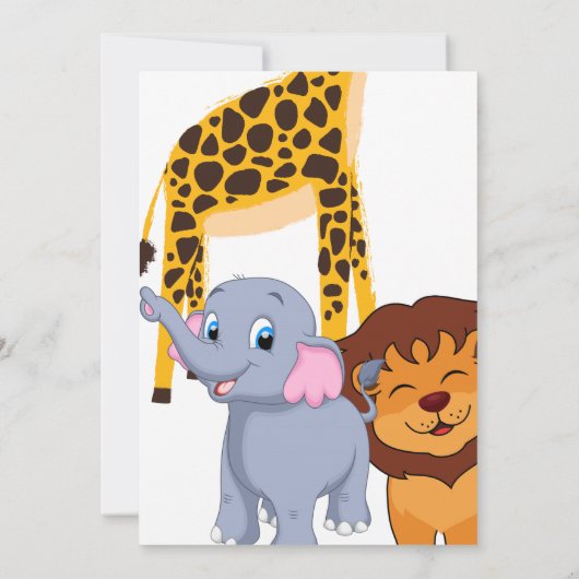 HAPPY BIRTHDAY CARD EINLADUNG (Rückseite)