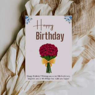 Happy Birthday Card Einladung
