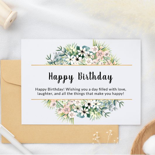 Happy Birthday Card Einladung