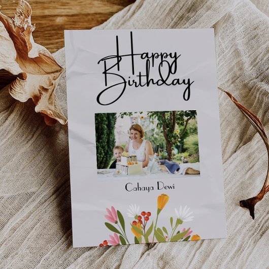 Happy Birthday Card Einladung