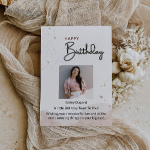 Happy Birthday Card Einladung