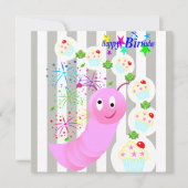 Happy Birthday Card Einladung (Vorderseite)