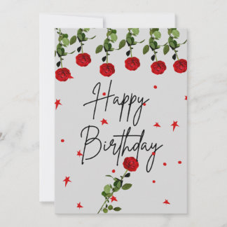 Happy Birthday Card Einladung