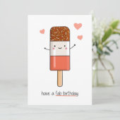Happy Birthday Card - Fab Karte (Stehend Vorderseite)