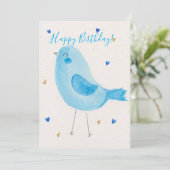 Happy Birthday Card Feiertagskarte (Stehend Vorderseite)