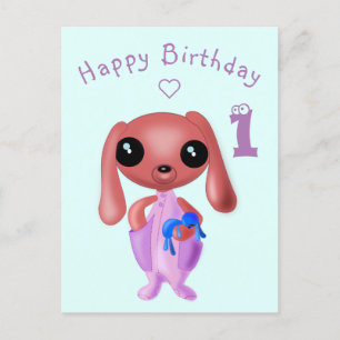 Happy Birthday Card - Funny Bird - Dein Alter / Ja Postkarte