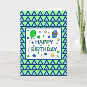 Happy Birthday Card für Ihn Karte