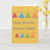 Happy Birthday Card für Neffen Karte (Gelbe Blume)