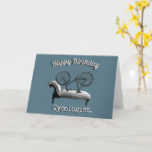 Happy Birthday Card für Radfahrer Karte (Gelbe Blume)