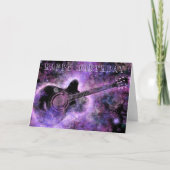 Happy Birthday Card Gitarre Music Karte (Vorderseite)