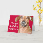 Happy Birthday Card Karte (Gelbe Blume)