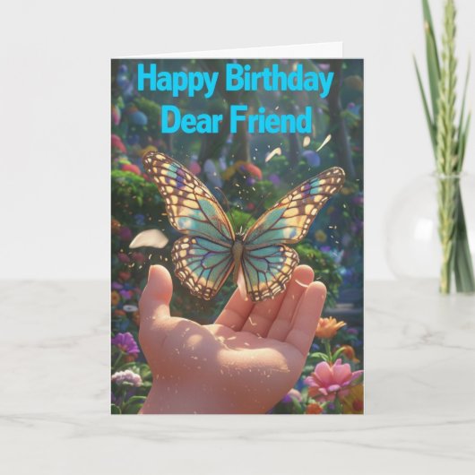 Happy Birthday Card Karte (Vorderseite)