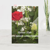 Happy Birthday Card Karte (Rückseite)